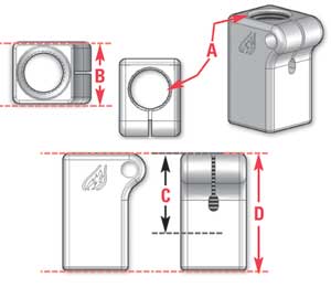 Square Rod End Receiver Image